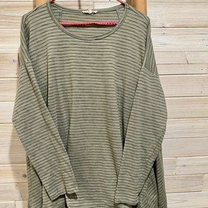 Easel Striped Top